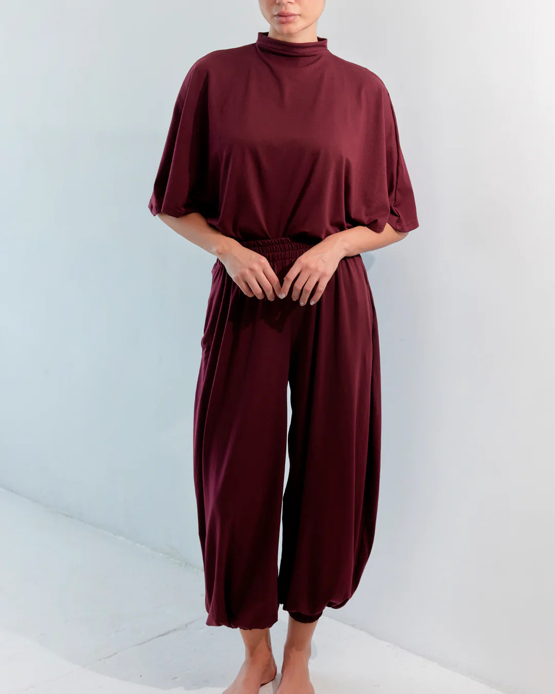 Airy pants Wine