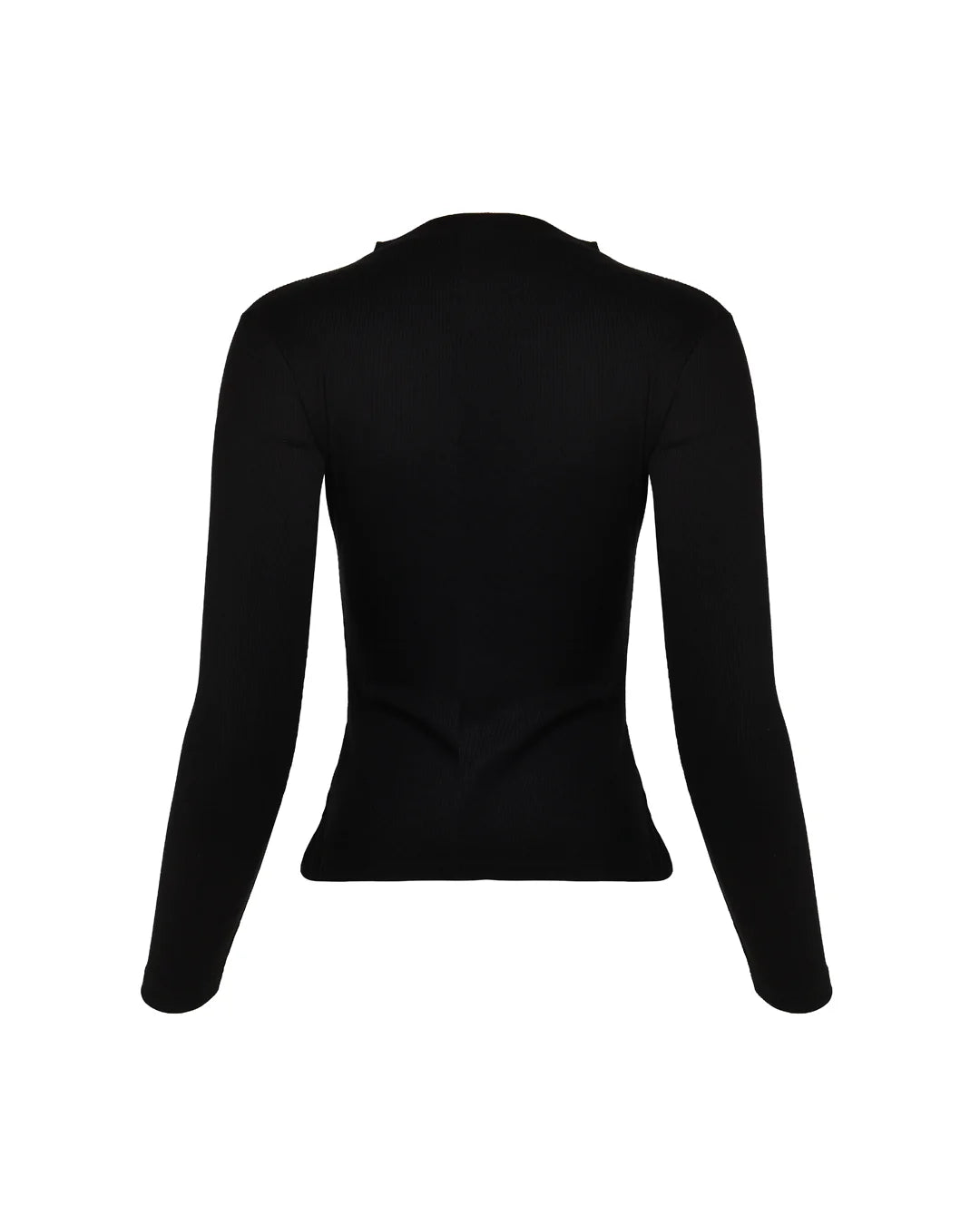 Skin like turtle neck sweater Black