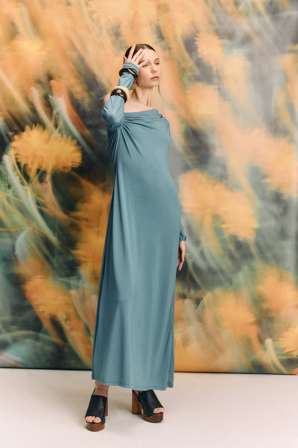 CONCORDIA DRESS BLUE